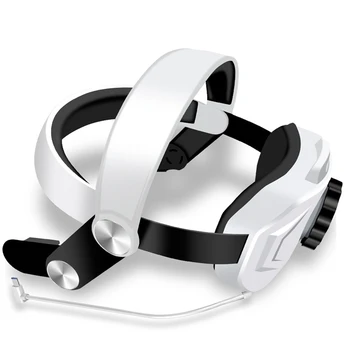 За Oculus Quest 2 Главоболие Каишка VR Регулируема Акумулаторна Слушалки VR Стъкло Аксесоари щипка За Лице Подложка VR Поставка