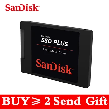 SanDisk 1 TB SSD 240 GB ПЛЮС 2,5 Твърд Диск, 480 GB, Вътрешен Твърд Диск, 120 GB SATAIII За Лаптоп 100% Оригинал